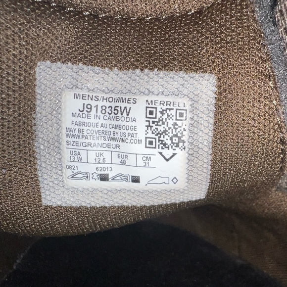 Merrell Moab Adventure Moc Shoes - Brown Nubuck, Men\'s size 13W, virtually new! main image 10